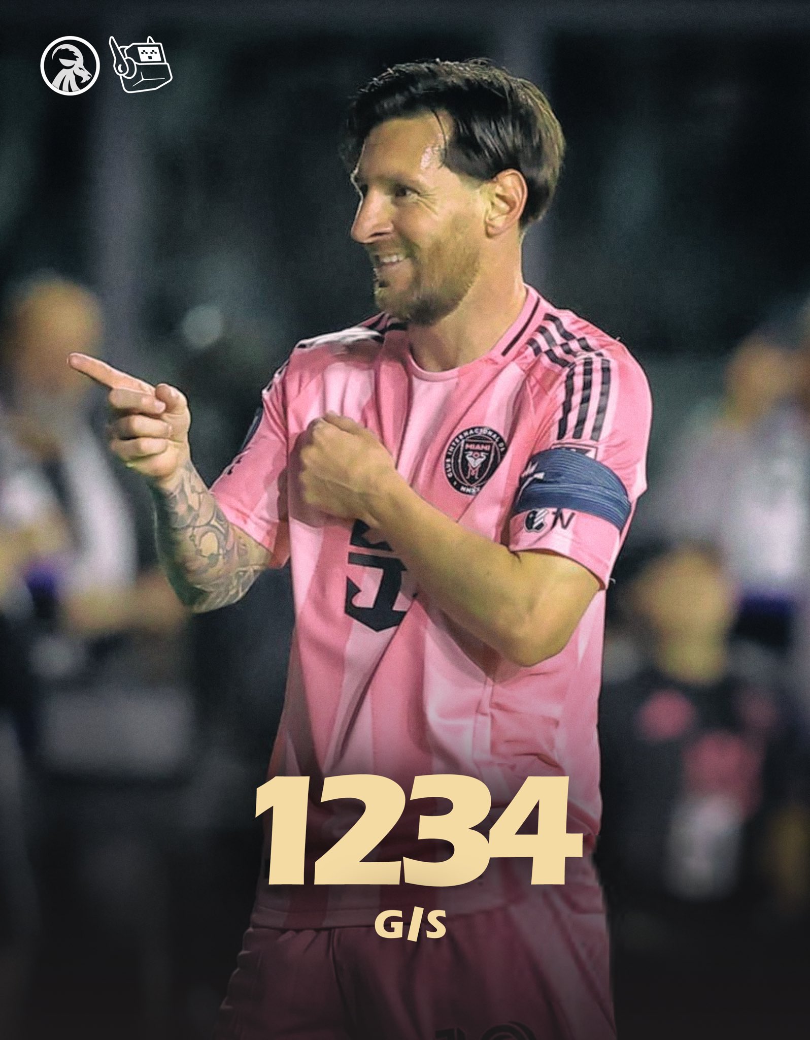 回歸即進球！37歲梅西生涯目前853球381助，參與進球數(shù)1234球！