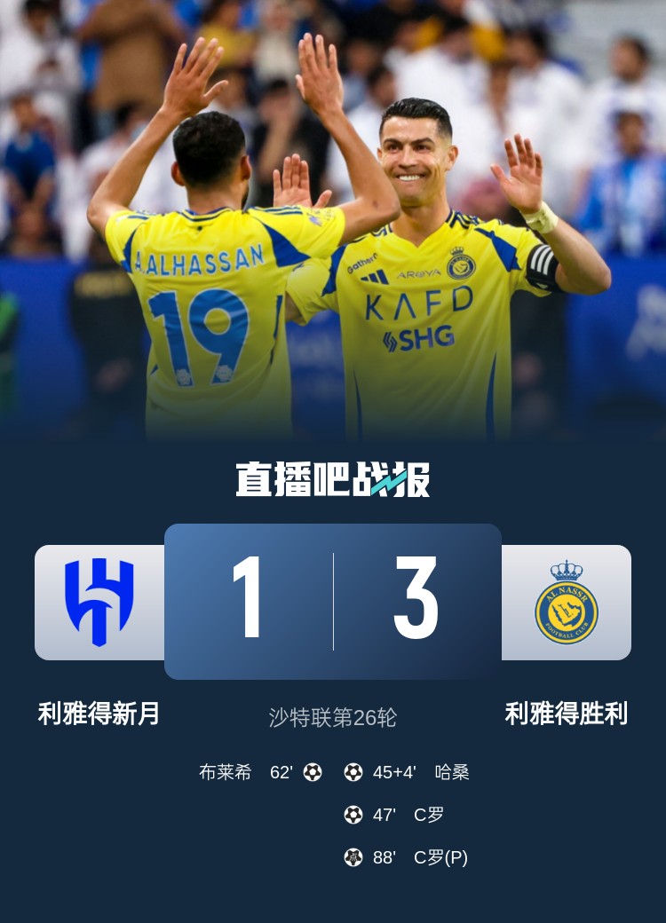 新月后衛(wèi)坦承德比表現(xiàn)：勝利發(fā)揮更勝一籌，我們必須彌補(bǔ)+糾錯(cuò)